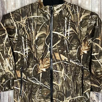 Camouflage Hunting Jacket Mens Small OLDS Apparel ￼4-10 Advantage MAX4 HD • $30