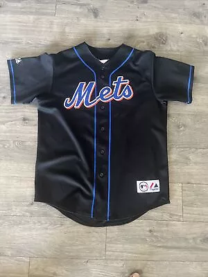 New York Mets Jersey Mens Black Alt Stitch #5 David Wright Majestic MLB Large • $50