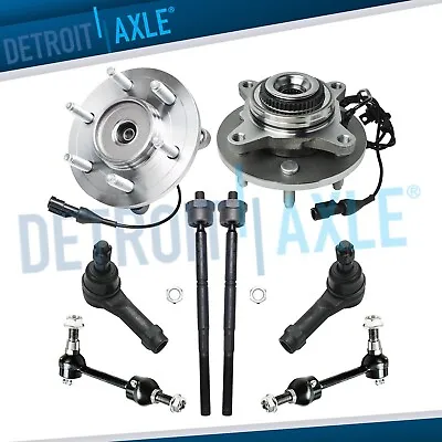 Front Wheel Bearing & Hub + Tie Rod + Sway Bar For 2004 2005 Ford F-150 4WD 6Lug • $182.17