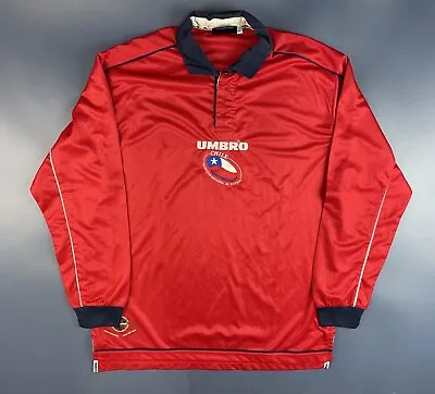 £119.99 • Buy Chile National Team 2000/2003 Home Football Long Sleeve Umbro Shirt Size L Adult