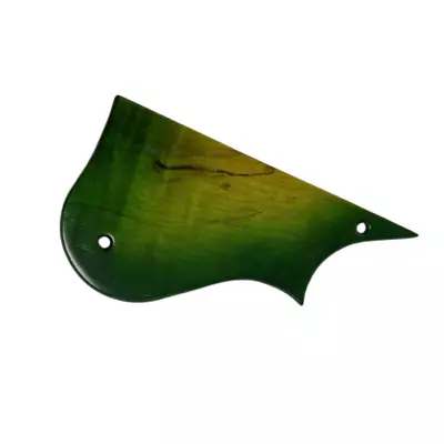 Green To Yellow Color Maple Wood Mandoline Guitar Pickguard Pick Guard • $9.99