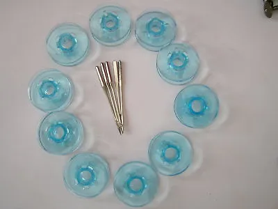 10 Pfaff Sewing Machine Bobbins And 5 Needles 80/12 See Main Listing For Models • £4.95