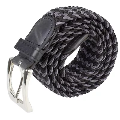 Gelante Canvas Elastic Fabric Woven Stretch Braided Belts • $9.99