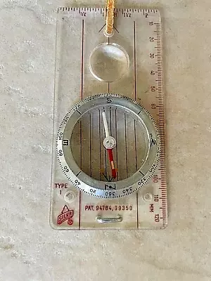 1960’s Silva Type 1 Vintage Compass - Adventure Hiking Boating Flying • $19.99