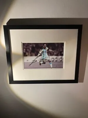 1 Of 1 Authentic Messi Framed And Signed Picture • £849