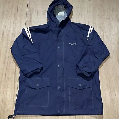 STEARNS - DRY WEAR Jacket Waterproof Reflective Blue Grey Medium (5-8) • $19.99