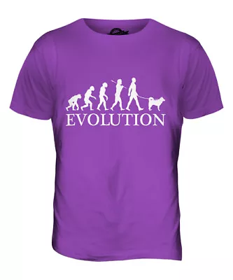 Alaskan Klee Kai Evolution Of Man Mens T-shirt Tee Top Dog Spitz Walker Walking • $29