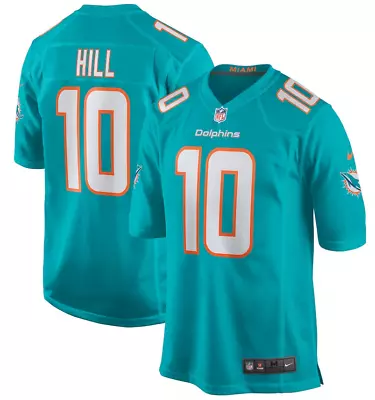 Miami Dolphins Tyreek Hill Nike Aqua Authentic On Field Game Jersey • $139.99