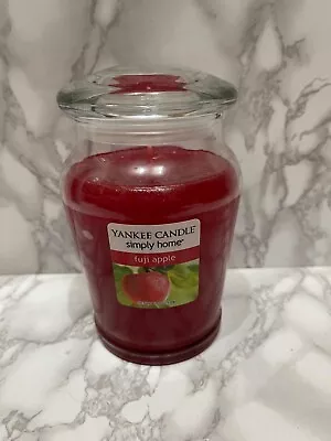 Yankee Candle Simply Home Fuji Apple Large Jar - Retired Scent And Very HTF. New • £40