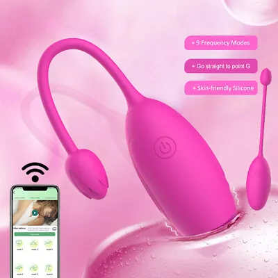 APP Remote Control Dildo Wearable Vibrator G-Spot Vibrating Egg Panties Sex Toy • $24.95