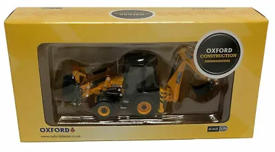 £49.99 • Buy Oxford Diecast JCB 3CX Eco Backhoe Loader Diecast Model - 1/76 Scale