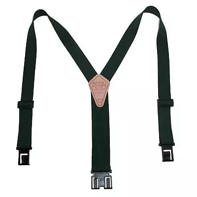 New Perry Suspenders Men's Tall Elastic 1.5 Inch Wide Hook End Suspenders • $21.54