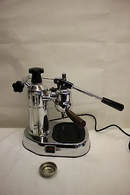 La Pavoni Europiccola Spresso Coffee Machine All Chrome Read Description • $795.83