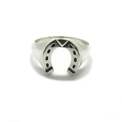 Genuine Sterling Silver Ring Horseshoe Solid Hallmarked 925 R001916 Empress • £17.80