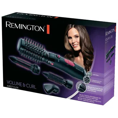 Remington Hot Hair Brush Volume & Curl Ceramic Tourmaline Ionic Air Styler New • £29.99