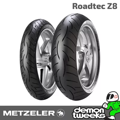 Metzeler Roadtec Z8 Interact 120/70 Front ZR 17 58W Motorcycle / Bike Tyre • $121.48