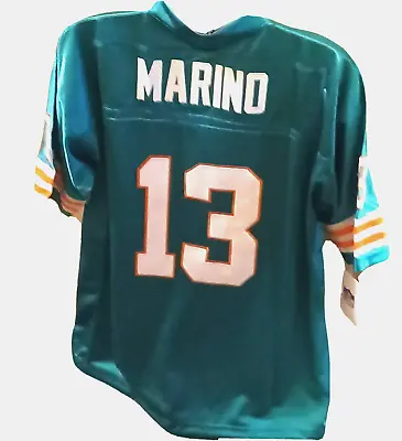 Dan Marino #13 Miami Dolphins MITCHELL & Ness Men's 48 Meium JERSEY • $53.90