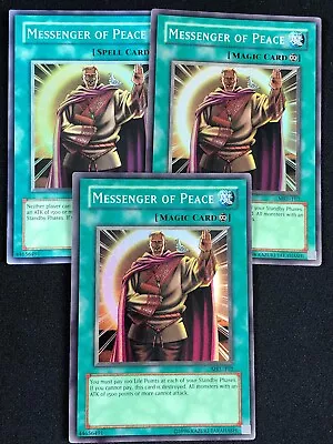 Yugioh Messenger Of Peace Mrl-102 Super X3 (lp) • $15.99