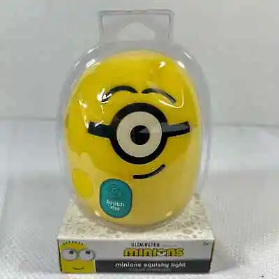 Minions Color-Changing LED Night Light Soft And Squishy Fun Silicone Lamp New 5” • $14.99