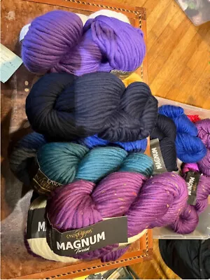 FREE SHIP   Cascade MAGNUM  & MAGNUM TWEED  Yarn  250G Sk  - Choice Of 10 Colors • $21.95