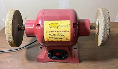 Northern Industrial 6 Inch Bench Top Buffer 1/2 Hp 3400 RPM • $119.99