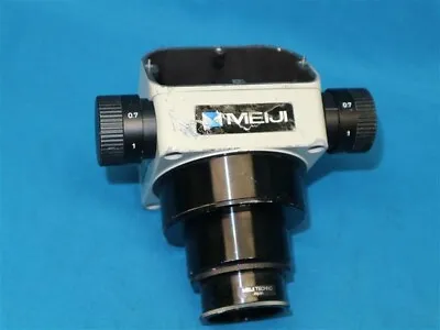 Meiji Techno EMZ Microscope Head W/o Cover For Parts As Is Made In Japan • $69.30