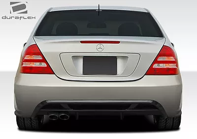 FOR 01-07 C Class W203 4DR AMG V2 Look Rear Bumper 108245 • $319