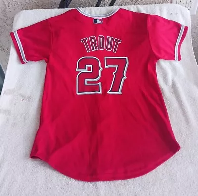 Angels Mike Trout Youth Jersey Medium 10-12 • $40