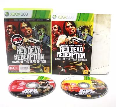 Red Dead Redemption: Game Of The Year Edition - Xbox 360 [PAL] - WITH WARRANTY • $28.80