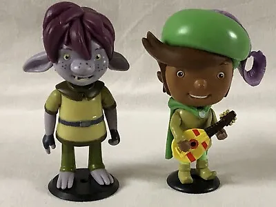 Mike The Knight Figures Toy Bundle/ Cake Toppers - Trollee & Fernando • £2.35