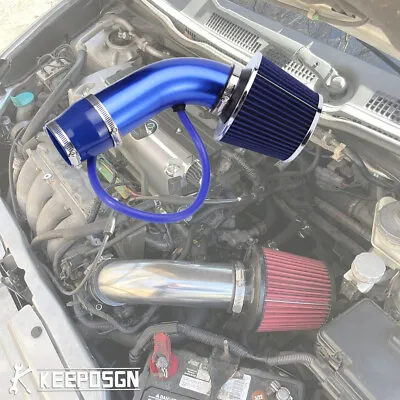 3  Cold Air Intake Filter Induction Pipe Kit For Honda Civic Accord 1.8L 2.4L • $56.22