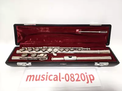 YAMAHA Yfl-211 Flute Silver Plating Hard Case • $136