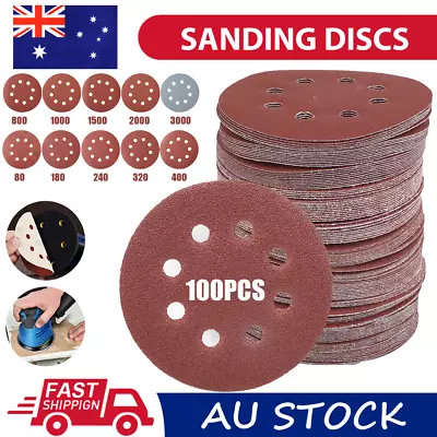 100Pcs Polishing Sanding Discs 80-3000 Grit Sandpaper Sand Paper Sander Pad Kit • $13.66