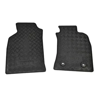$47.42 • Buy Toyota  Hilux 2011 - 2015 Genuine Rubber Front Floor Mats Set Pzq2089032