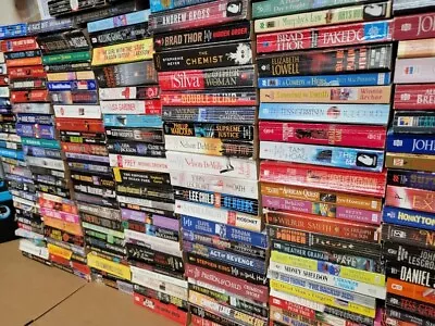 Lot Of *20* Mystery Thriller Crime Suspense Fiction Paperbacks Popular Authors • $24.94