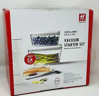 ZWILLING Fresh & Save Starter Sets Airtight Food Storage Container Open Box New • $64.97