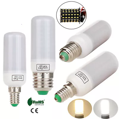 LED Corn Bulb Light E27 E14 5W 7W 8W 9W 15W 110V 220V 4014 SMD Milky White Lamp • $3.64