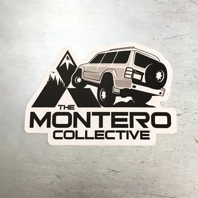 The Montero Collective Gen2 Logo Sticker 1992-2000 Mitsubishi Pajero Shogun  • $5.50