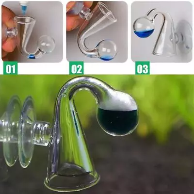 Co2 Indicator Solution Glass Drop Checker Replacement For Aquarium  P1E6 T4 M2L2 • $5.92