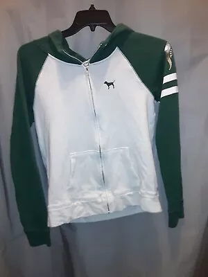 Pink Victoria Secret Michigan State Jacket Green And White  • $15.20