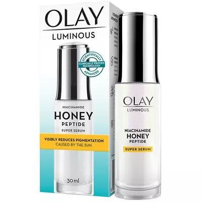 $28.95 • Buy Olay Luminous Niacinamide Honey Peptide Super Serum 30ml
