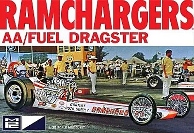MPC Ramchargers Front Engine Dragster - Plastic Model Car Vehicle Kit - 1/25 • $19.93