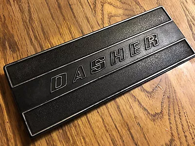 $28.99 • Buy VW Volkswagen Dasher Diesel Wagon OEM Center Console Black/Silver Emblem/Badge
