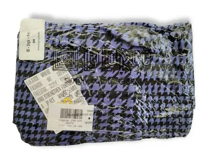 $24.99 • Buy Lularoe Houndstooth OS Leggings Blue Black Hounds Tooth Check NEW!