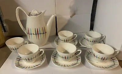 Midwinter Pottery Stylecraft Cherokee Tea Set (see Description) • £70