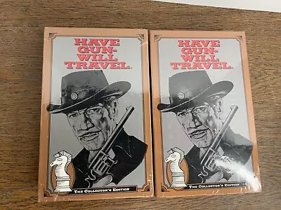 Have Gun Will Travel  Video Tape VHS 1996 Columbia House Collector's Edition New • $9.88