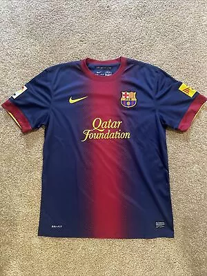 Barcelona 2012 Home Jersey - Men’s Size Medium • $28