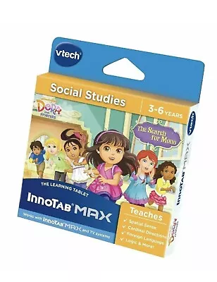 VTech InnoTab Software - Dora And Friends - Social Studies Learing Game - New • £6.89