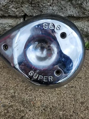 S&S  CYCLE  Not SUPER CHROME Teardrop Air Cleaner B E & G For HARLEY DAVIDSON    • $40