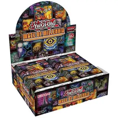 YuGiOh TCG: Maze Of Millennia : Sealed Booster Box Of 24 Packs : 1st Edition • £65.95